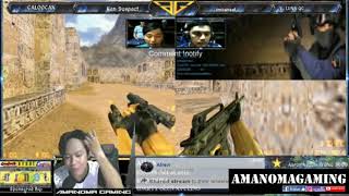 KEN SUSPECT vs IMBANEAL Day 1 Counter Strike 1.3 Tournament