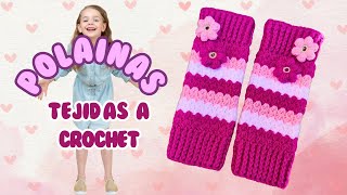 Como Tejer Polainas O Calentadores A Crochet Paso A Paso