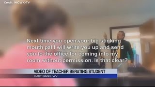 Student berated in front of class by teacher he accused of allegedly watching po