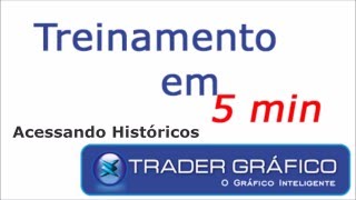 Treinamento em 5 min - Acessando Históricos Gráficos - Trader Gráfico