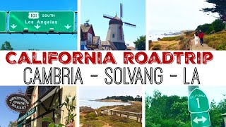 California Roadtrip Cambria - Solvang - La Hollywood House Tour Food Shop & Haul In La Day 5