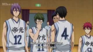 Kuroko First Game as Teiko Member - Kuroko no Basket 3