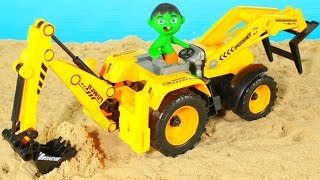 SUPERHERO BABIES FIND SOMETHING IN THE SAND ❤ Superhero Babies Play Doh Cartoons For Kids