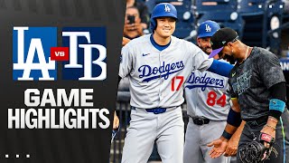 Dodgers Vs. Rays Game Highlights 8125 Mlb Highlights