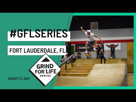 Grind for Life Series at Fort Lauderdale Skateboarding Contest