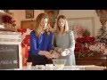 Merenda di Natale: biscotti di vetro e decorazioni per la tavola