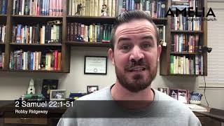Devotional • Wednesday 11.4.2020 • 2 Samuel 23:1-7