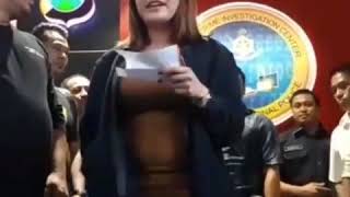 Artis Avriellya Shaqila Teman Vanessa Angel, Menangis Action Saat Di Polda Jatim