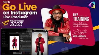 Instagram Live Producer: How to officially Go Live on IG from your computer - 2023