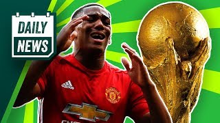 TRANSFER NEWS: Martial to leave Manchester United + World Cup 2018 Kick Off ► Daily Football News