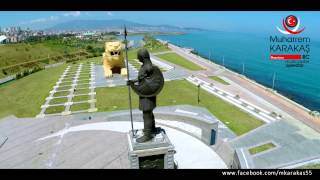 Samsun Batı Park - Amazon Heykeli - Amisos Tepesi - Amazon Köyü