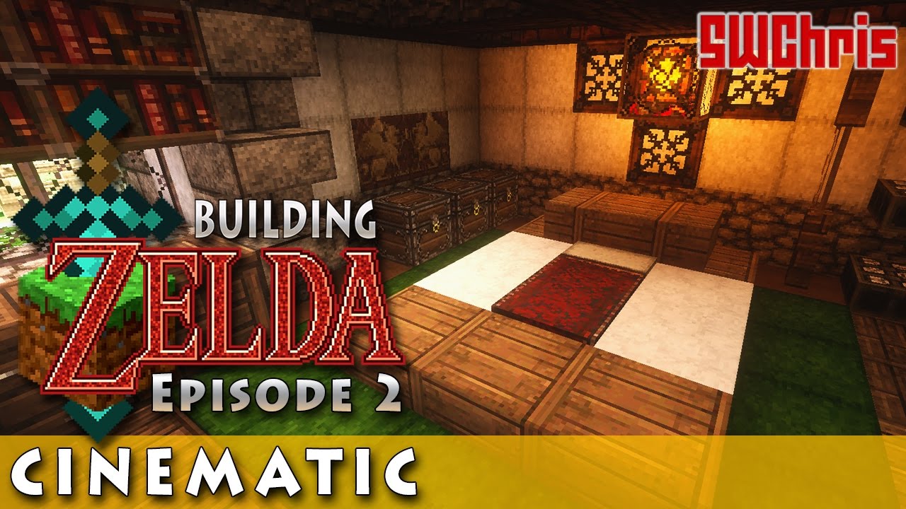 Minecraft Building Zelda 2 Let's Build Link's House (A Link to the
