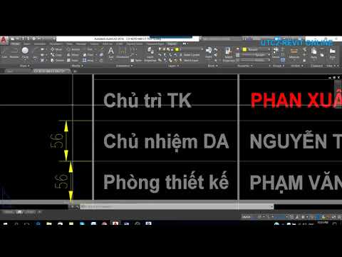B015 Revit Khung tên bản vẽ
