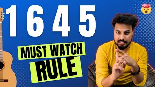 1 6 4 5 Chord Rule - Every Guitarist Must Know - Must Watch Guitar Lesson - S S Monty