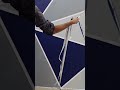 latest new geometric wall painting design | #shortvideo #short #viral