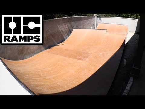 Building a perfect mini ramp with a spine and roller in Ladera Ranch
