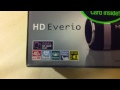 JVC HD Everio GZ-HM445 unboxing and test