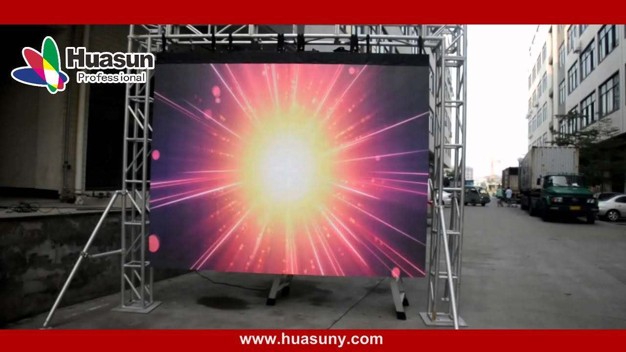 P6 China Flexible Led Curtain Display You