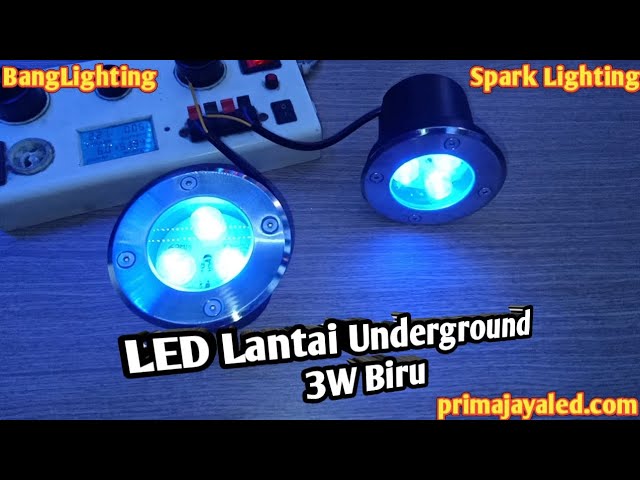 LED Lantai Underground 3W Biru