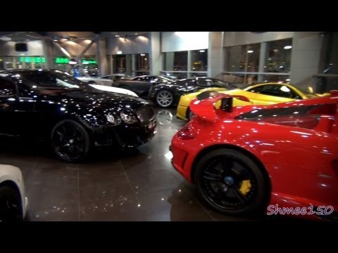 The BEST Supercar Showroom in the World? - Alain Class, Dubai