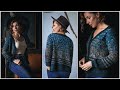 Sexy Grandpa Crochet Cardigan? Learn Mattress Stitch and Ribbing! - Ciottolo Cardigan Pattern