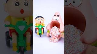 Satisfying With Unboxing And Review 3 Shin-Chan, Patrick Toys Video