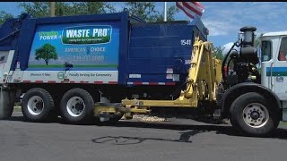 Waste Pro adds 2 new hybrid recycling trucks to Cape Coral