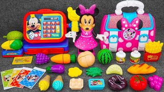 Toy Asmr Minnie Mouse Cashier & Smart Kitchen Cooking Set Satisfying Unboxing