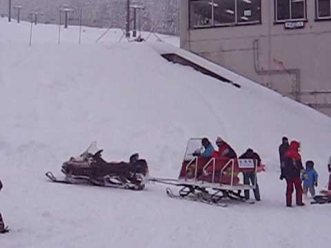 野沢温泉スキー場　2010年1月3日　長坂ゴンドラ前