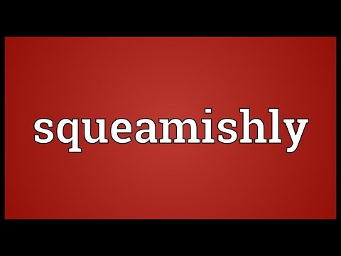 Header of squeamishly