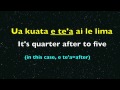 Samoan Language 101-B Learning about Numbers and Time