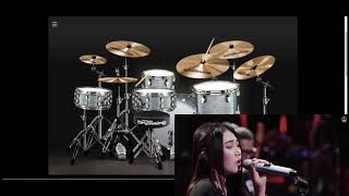 Via Vallen - Sedih tak berujung by glen fredly ( Cover Version) - Virtual drumming cover