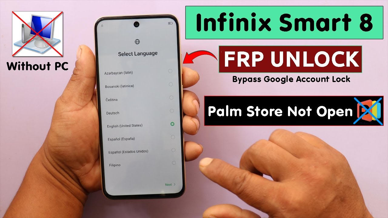 Infinix Smart 8 X6525 Frp Unlock/Bypass – Fix Palm Store Infinix Smart 8 X6525 Frp Unlock/Bypass – Fix Palm Store