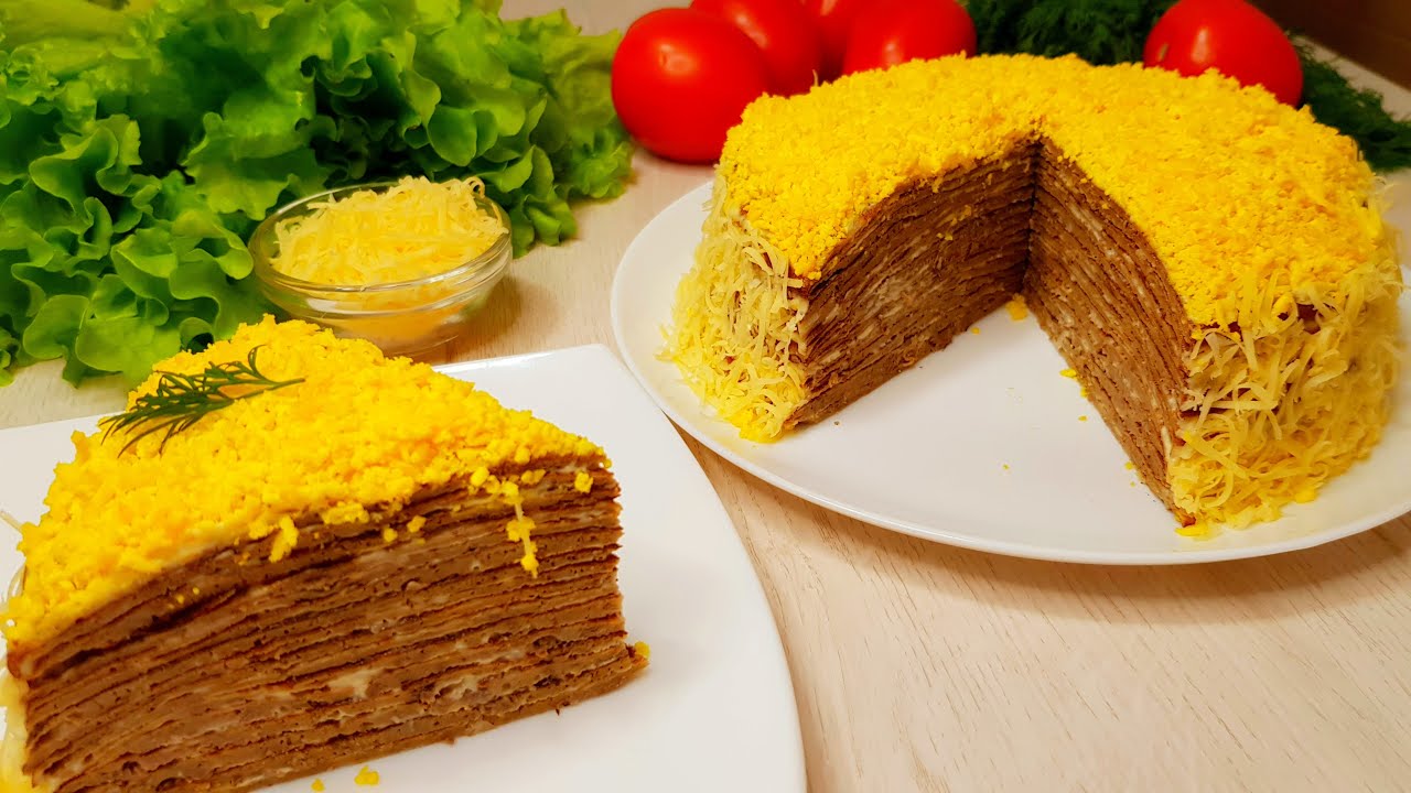 Печеночный Пирог Рецепт