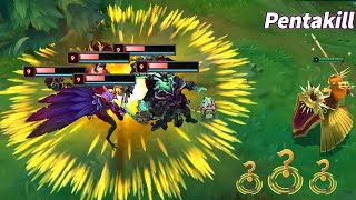 Top Perfect Moments Pentakill In Lol Leona 1Vs5 Penta .V.v.