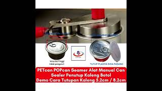 Can Sealer Seamer Alat Penutup Kaleng Botol 5,2 - 5,5Cm