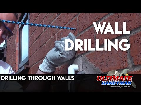 Drilling through walls