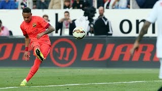 Neymar Jr Amazing Free Kick Goal Against Sevilla
