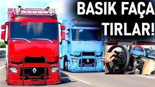 Faça Tirlar İle Jet Kaza - Yariş Arabasi Tir - Ets 2 Mod Türkiye Map T300Rs Gt