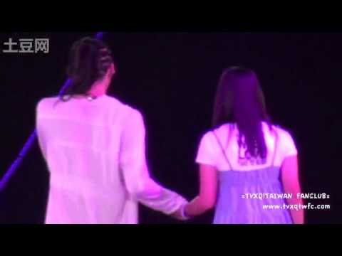 Yoochun with Girl Performing My Girlfriend