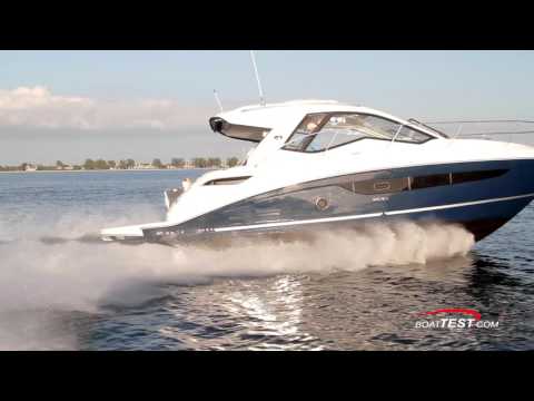 Sea Ray Sundancer 350 Coupe (2017-) Features Video - By BoatTEST.com