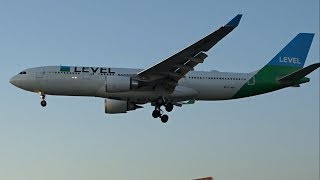 Level Airbus A330-200 Ec-Moy Landing At Los Angeles Laxklax