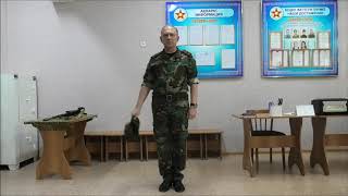 Лукьянов А М  Отдание воинского приветствия на месте и в движении