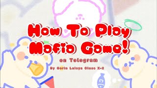 How To Play Mafia Game On Telegram English Ignment Procedure Text