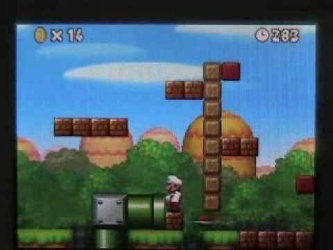 New Super Mario Bros Walkthrough Part 1-2