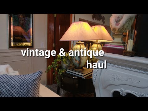 BEAUTIFUL VINTAGE & ANTIQUE THRIFT HAUL 