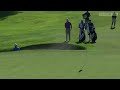 Webb Simpson holes out for eagle on No. 11 at Northern Trust