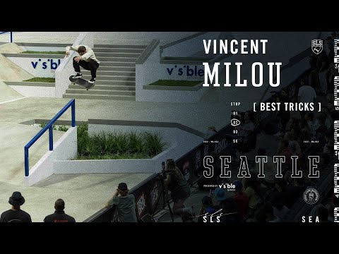 Vincent Milou SLS Seattle 2022 | Best Tricks