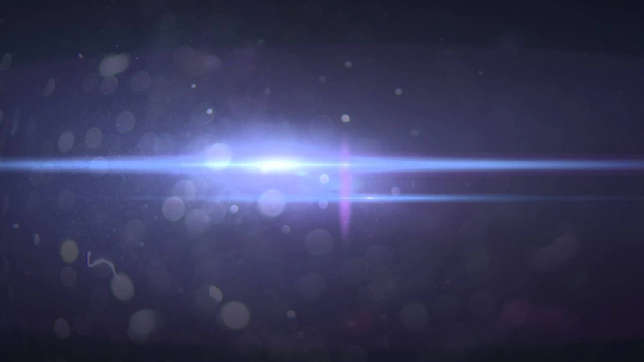 Dirty 50mm Lens Flare HD Footage - Dark Blue Background - YouTube