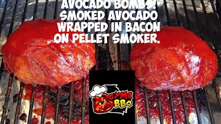 Avocado Bombs Smoked Bacon Wrapped Avocado On Pellet Smoker